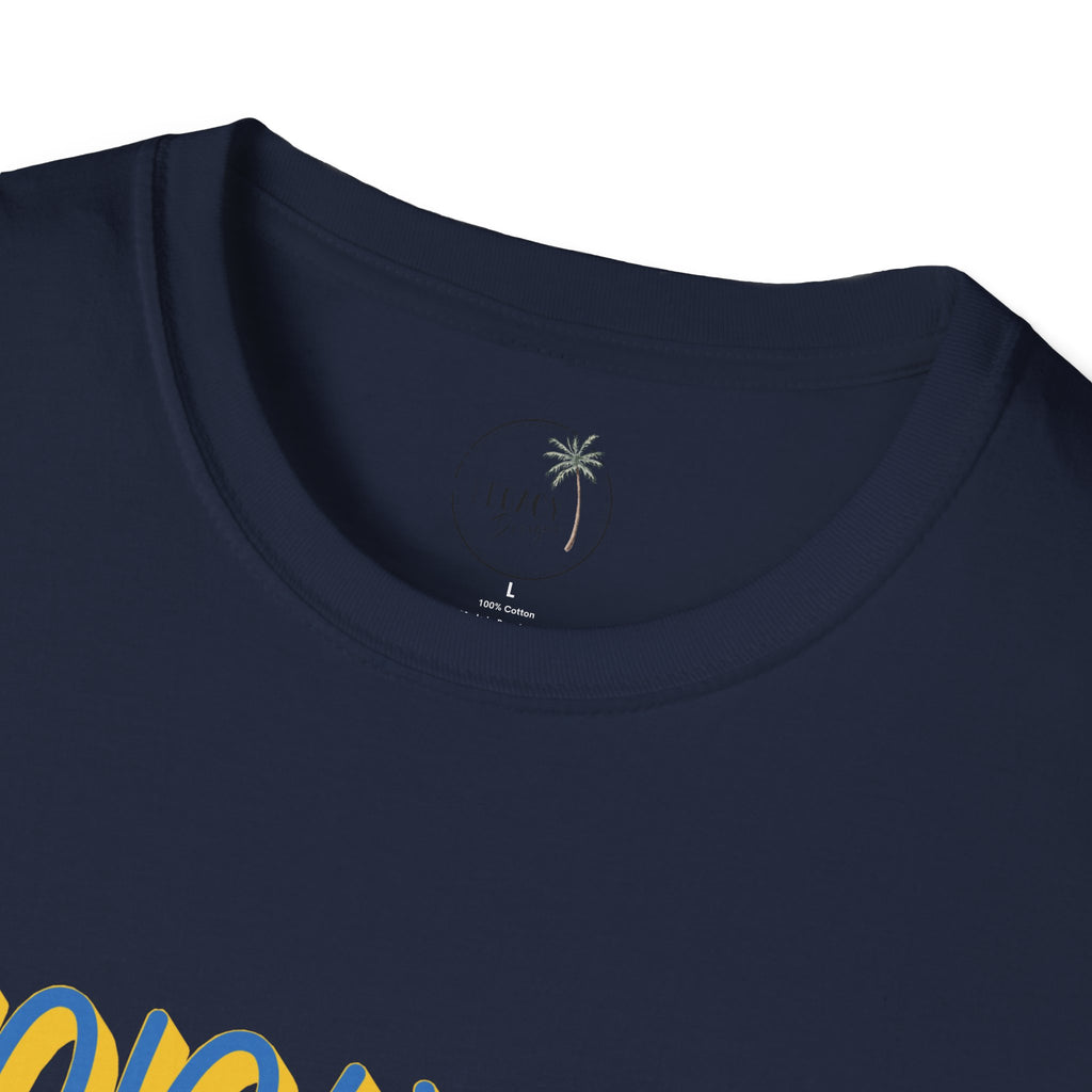 Bruins Baseball with Blue Bow T-Shirt | Sports Team Fan Tee