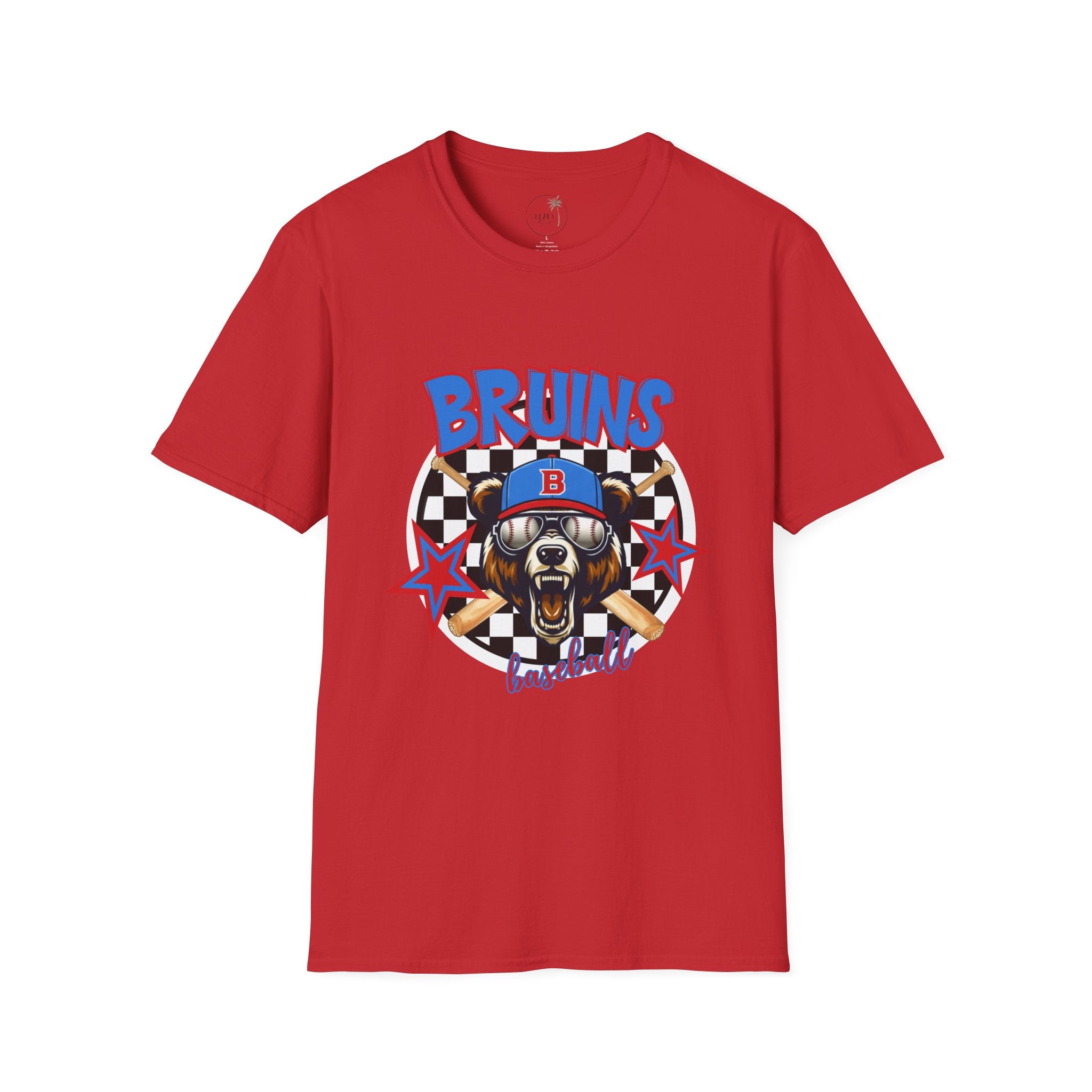 Bruins Baseball Graphic T-Shirt | Racing Flag, Baseball Bats