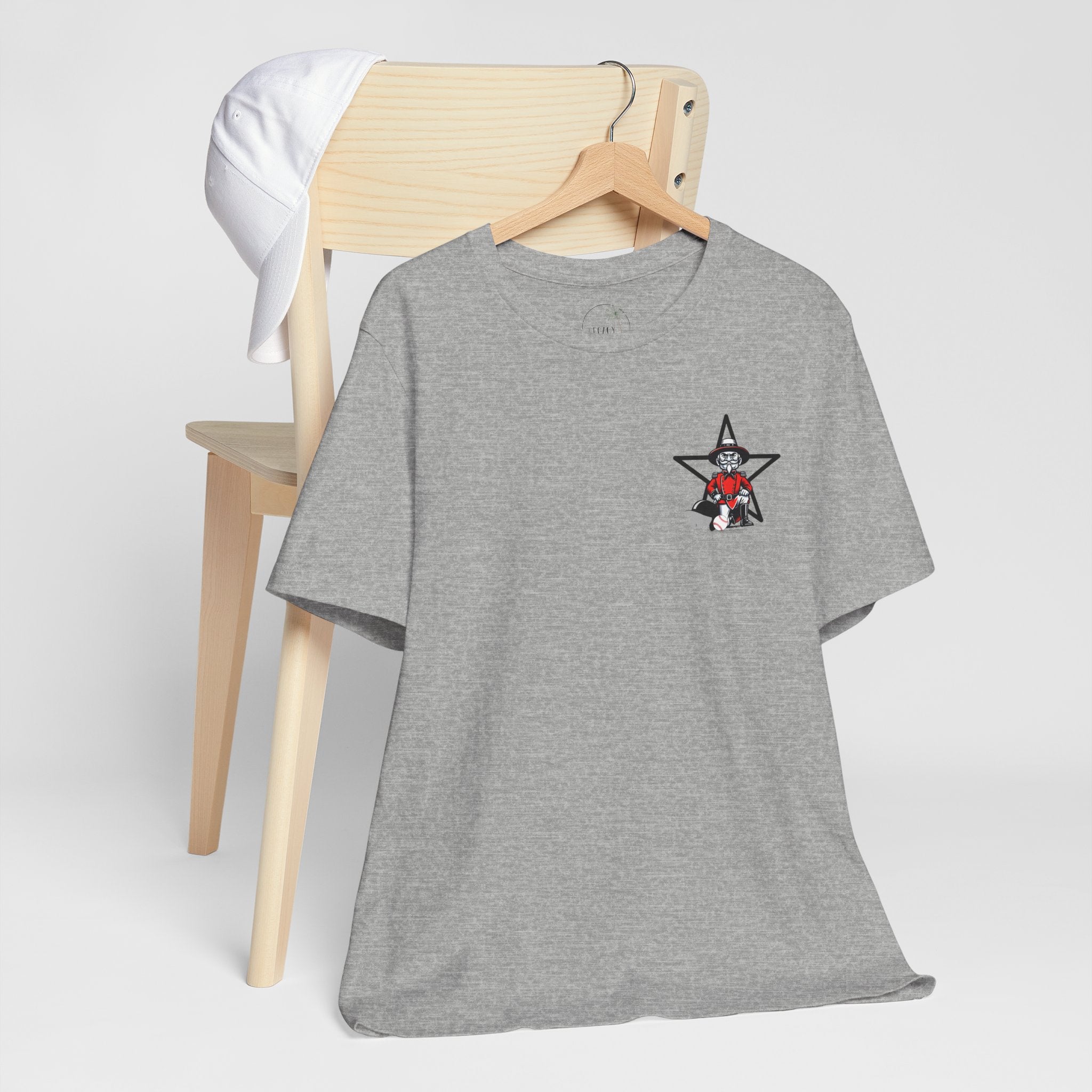 Rebel Baseball Tee, Unisex Short Sleeve Shirt, Graphic T-Shirt, Sporty Apparel, Casual Wear, Gift for Fans