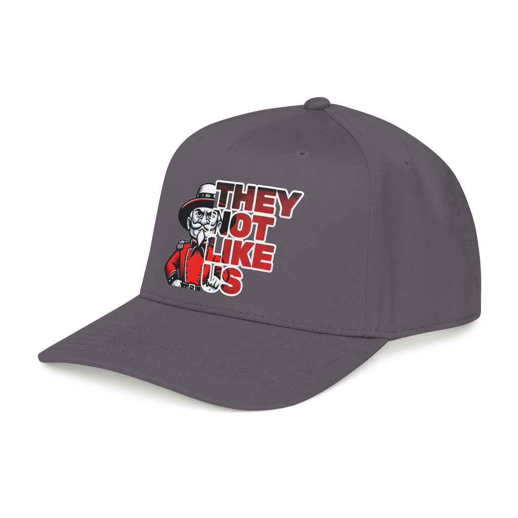 Rebel-They Not Like Us -Hat Bold Graphic Cap, Unisex Rebel Baseball Hat,  Low Profile Baseball Cap, Sports, Gift for Him/Her