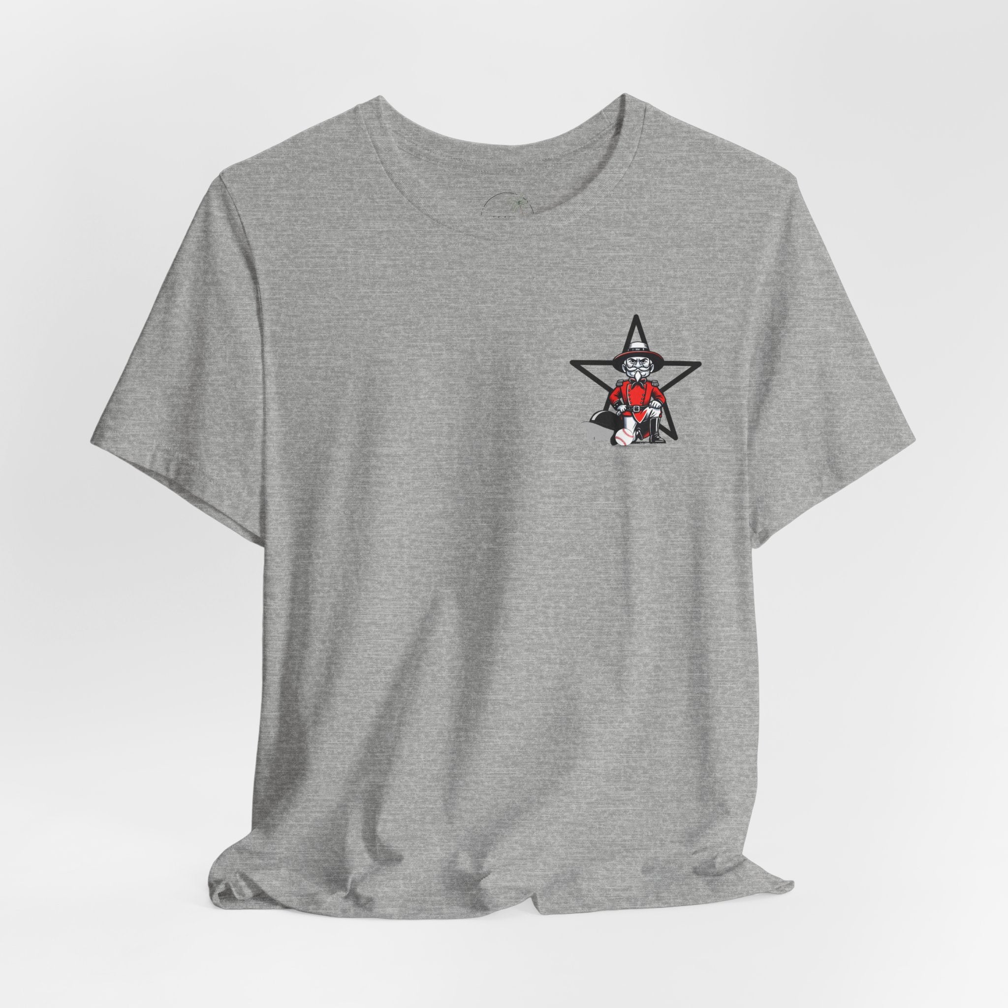 Rebel Baseball Tee, Unisex Short Sleeve Shirt, Graphic T-Shirt, Sporty Apparel, Casual Wear, Gift for Fans
