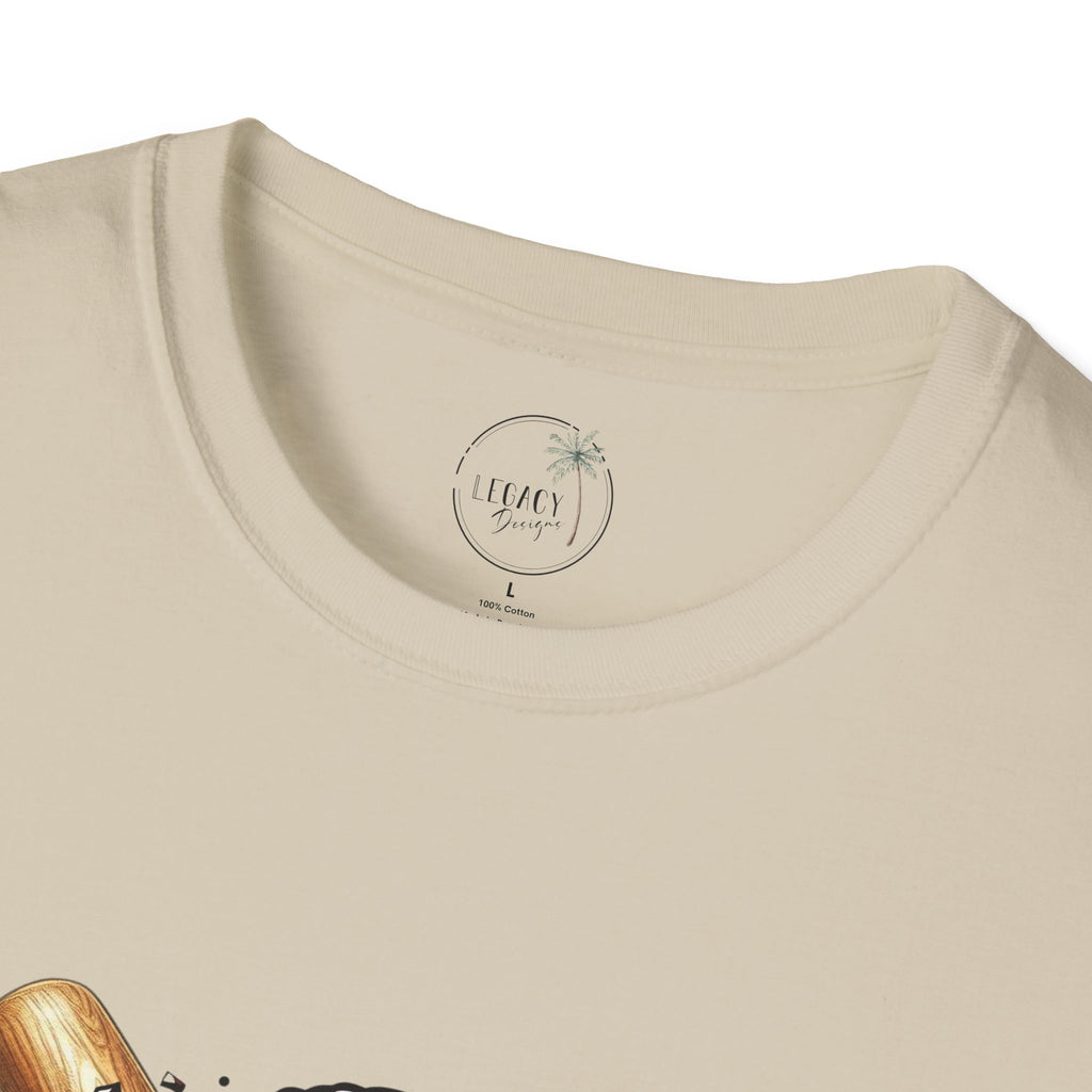 Lions Baseball Tee — Fierce Lion Mascot with Bats