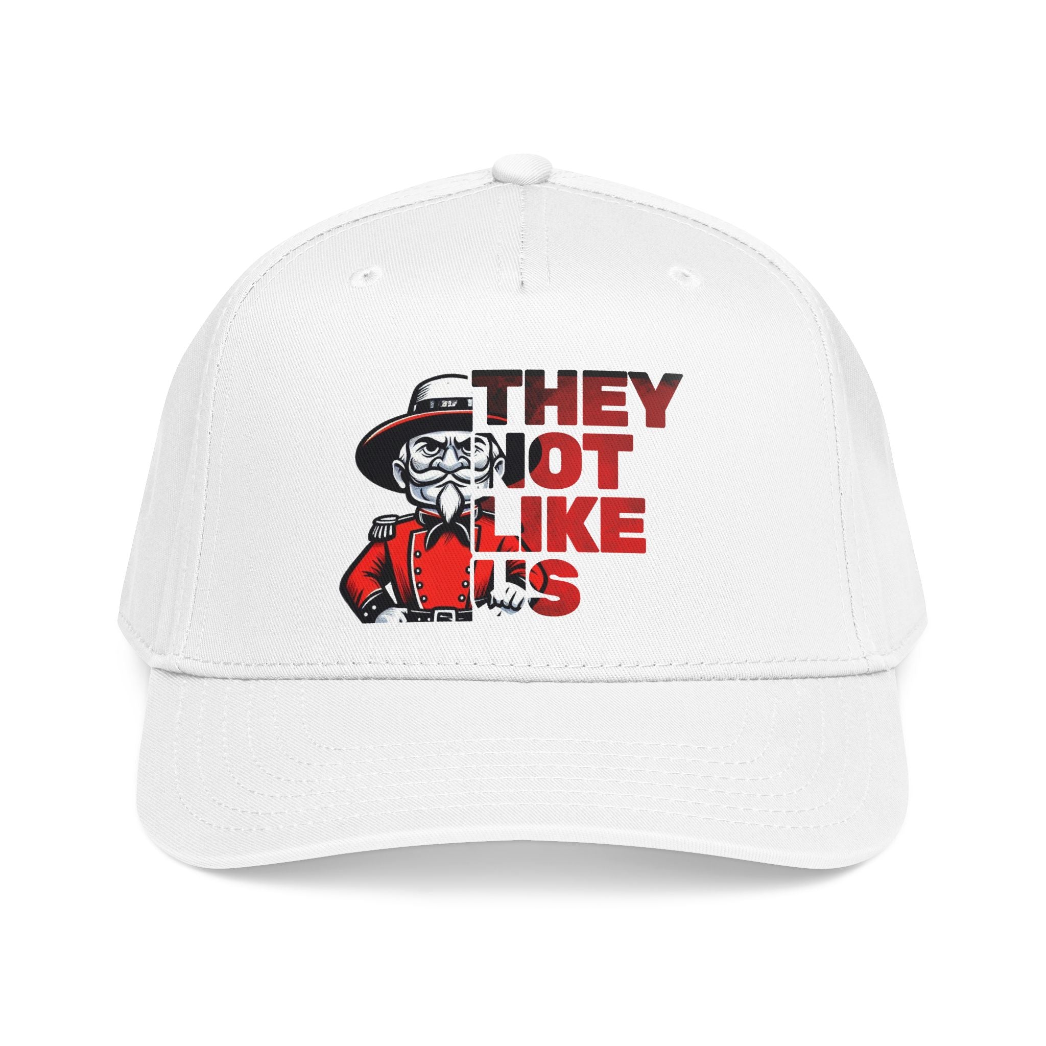 Rebel-They Not Like Us -Hat Bold Graphic Cap, Unisex Rebel Baseball Hat,  Low Profile Baseball Cap, Sports, Gift for Him/Her